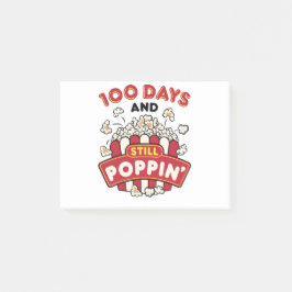 100日目の学校100日とStill Poppin ポストイット