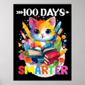 100日目の学校 かわいい猫 キッテン 女の子 キッズ 2025 ポスター (正面)