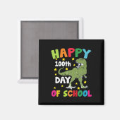 100日目の学校 ティラノサウルス 100日目の学校 マグネット (正面/裏面)