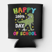 100日目の学校 ティラノサウルス 100日目の学校 缶クーラー (正面)