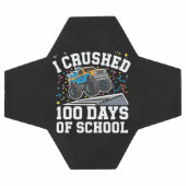 100日目の学校 モンスタートラック 100日目の学校 サッカーボール (フラット)