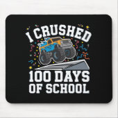 100日目の学校 モンスタートラック 100日目の学校 マウスパッド (正面)