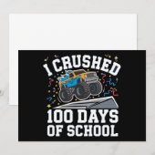 100日目の学校 モンスタートラック 100日目の学校 招待状 (正面/裏面)