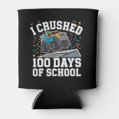 100日目の学校 モンスタートラック 100日目の学校 缶クーラー (正面)
