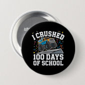 100日目の学校 モンスタートラック 100日目の学校 缶バッジ (正面&裏面)