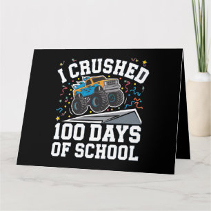 100日目の学校 モンスタートラック 100日目 学校 カード