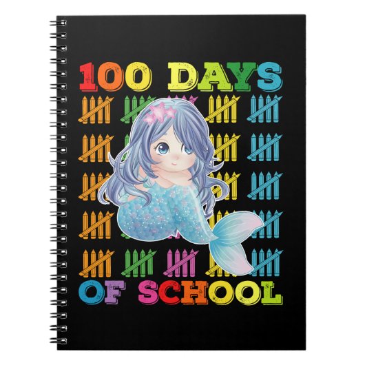 100日目の学校 人魚 先生 生徒 ノートブック (正面)