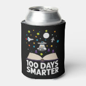 100日目の学校 100日目を迎えた賢い子 ブックカバー 宇宙 缶クーラー (缶正面)