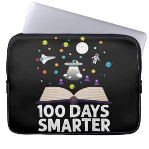 100日目の学校 100日賢い本 スペース ラップトップスリーブ