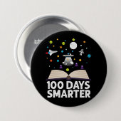 100日目の学校 100日賢い本 スペース 缶バッジ (正面&裏面)