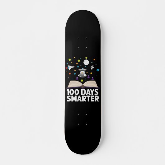 100日目の学校 100日賢くなったブック スペース スケートボード (正面)