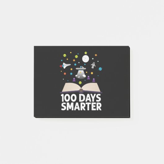 100日目の学校 100日賢くなったブック スペース ポストイット (正面)