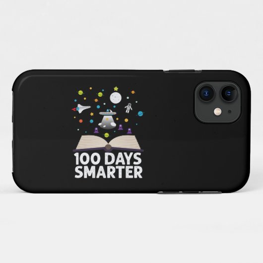 100日目の学校 100日賢くなった本 スペース Case-Mate iPhoneケース (裏面(横))