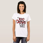 100日目の学生先生 Tシャツ (正面フル)