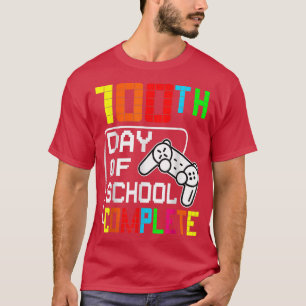 100日目の完全なビデオゲームの学生 Tシャツ