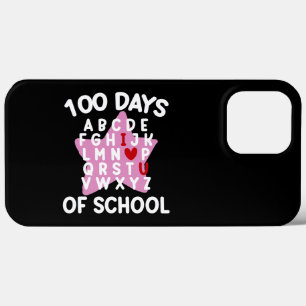 100日目の登校アルファベット100日目の先生 iPhone 13 PRO MAXケース