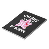 100日目の登校アルファベット 100日目の先生 ノートパッド (回転)