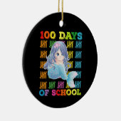 100日目の登校 メーメイド 先生 生徒 セラミックオーナメント (右)