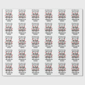 100日目の登校 ラッピングペーパー (フラット)