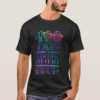 100日目の登校 四年生の生徒 先生 1 Tシャツ