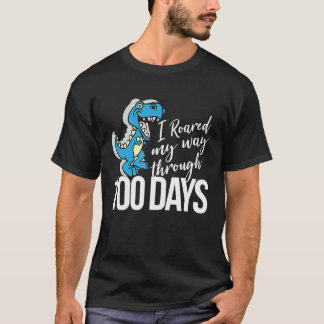 100日目の登校 学生 先生 キッズ Tシャツ