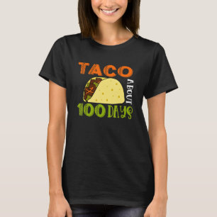 100日目タコ学校の日約100 Taco 2 Tシャツ