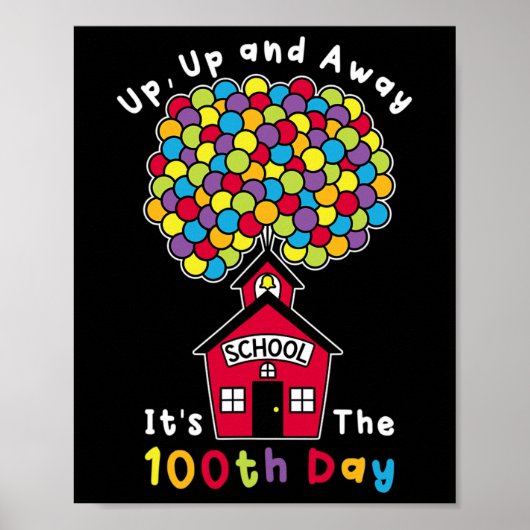100日目遠くにの先生100日 ポスター (正面)