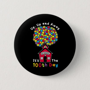 100日目遠くにの先生100日 缶バッジ