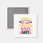 100日目Scの100日を通り抜けた マグネット (正面/裏面)