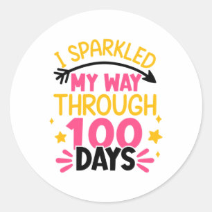 100日目Scの100日を通り抜けた ラウンドシール