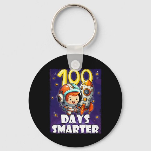 100日私の生徒は100日 頭が切れる キーホルダー (正面)