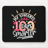 100日私の生徒は100日 頭が切れる マウスパッド (正面)