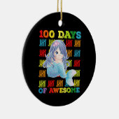 100日素晴らしの人魚の学校100日目 セラミックオーナメント (右)