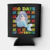 100日素晴らしの人魚の学校100日目 缶クーラー (正面)