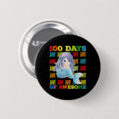 100日素晴らしの人魚の学校100日目 缶バッジ (正面&裏面)