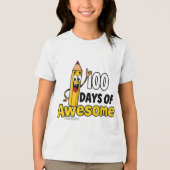 100日素晴らしのTシャツ トライブレンドＴシャツ (正面)