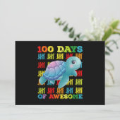 100日素晴らし・亀100日目 招待状 (スタンド正面)