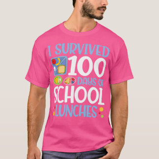 100日給食100日目 Tシャツ