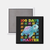100日賢くなったカメ 100日目の登校日 マグネット (正面/裏面)