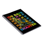 100日賢くなったショベルカー 100日目の登校日 ノートブック (右側)