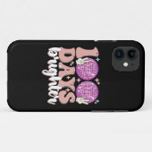100日輝くディスコボール 100日目の登校日 Case-Mate iPhoneケース (裏面(横))