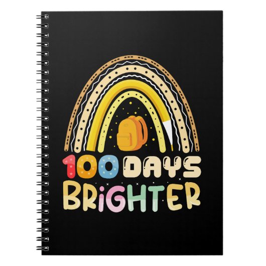 100日輝く小学校100日目先生 ノートブック (正面)