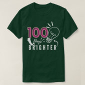 100日輝度15 Tシャツ (デザイン正面)