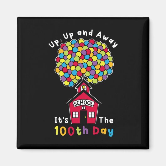 100日遠くに先生100日 マグネット (正面)