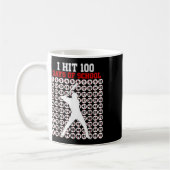100日野球学校100日目 コーヒーマグカップ (左)