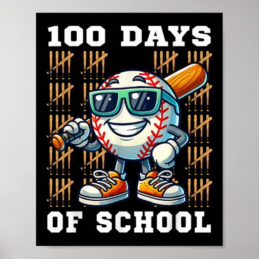 100日野球学校100日目 ポスター (正面)