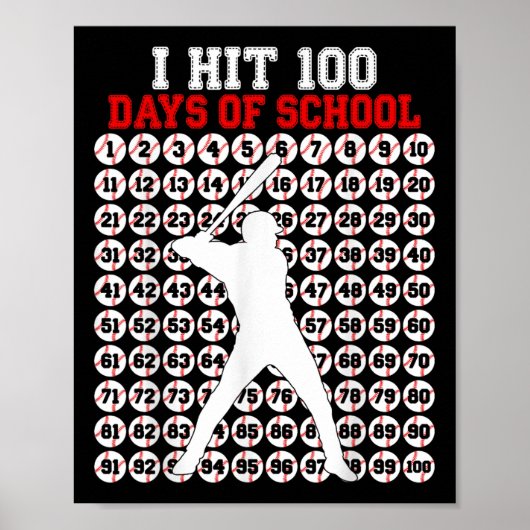 100日野球学校100日目 ポスター (正面)