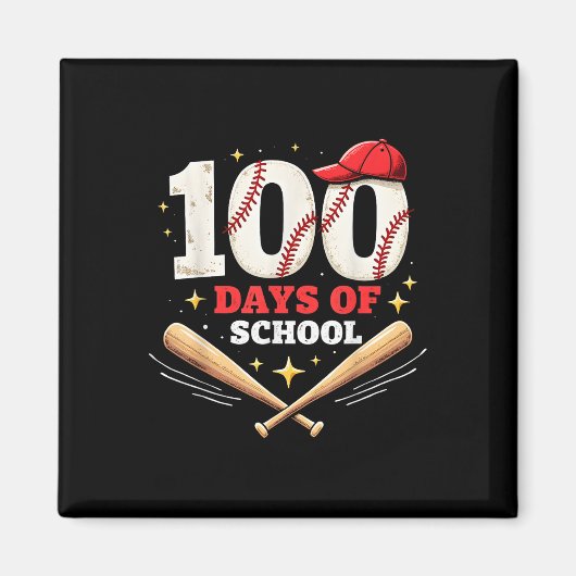 100日野球学校100日目 マグネット (正面)