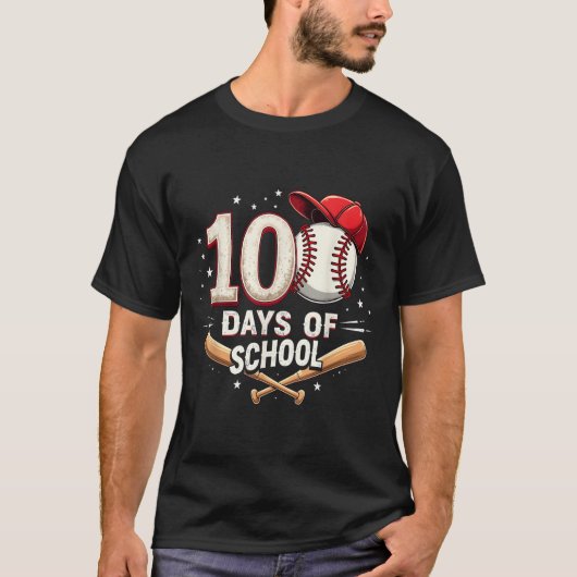 100日野球学校100日目 Tシャツ (正面)