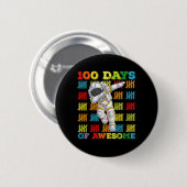 100日間のすごい宇宙飛行士 100日目の登校 缶バッジ (正面&裏面)